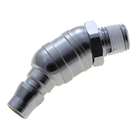 Free-Angle Plug, Free Angle, Japanese, 1/4" Body Size, 1/4" Male NPT NFAP-N2M-JIS